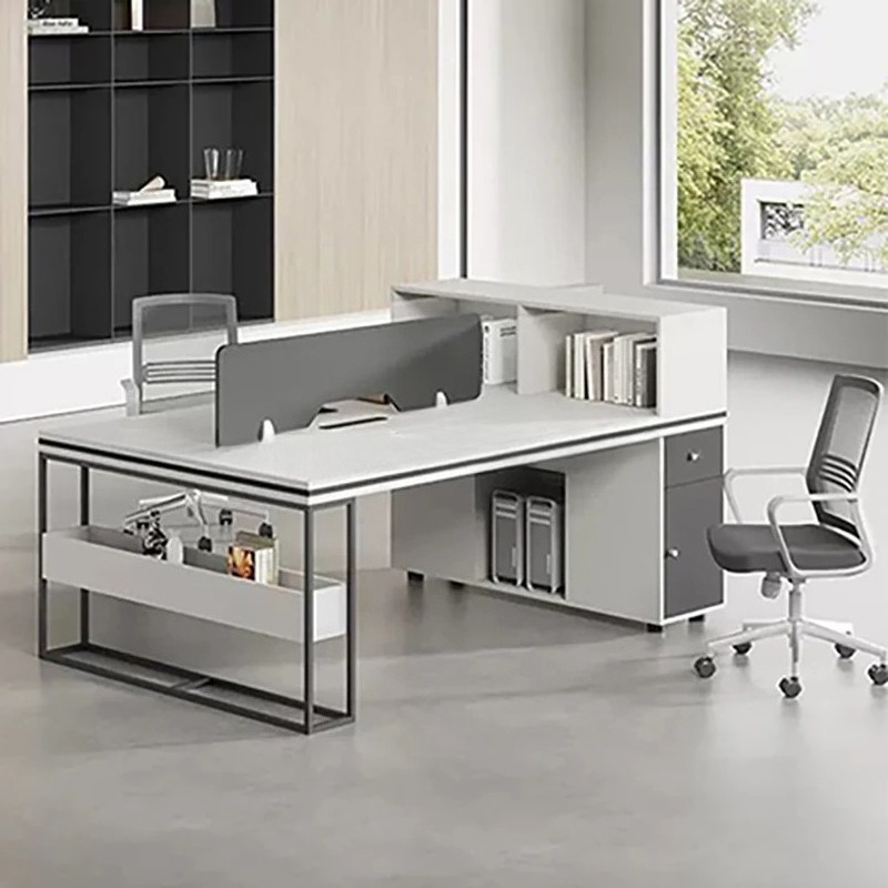 Office Furniture Set - Büro-Schreibtisch- und Stuhl-Sets, moderne Computertische mit