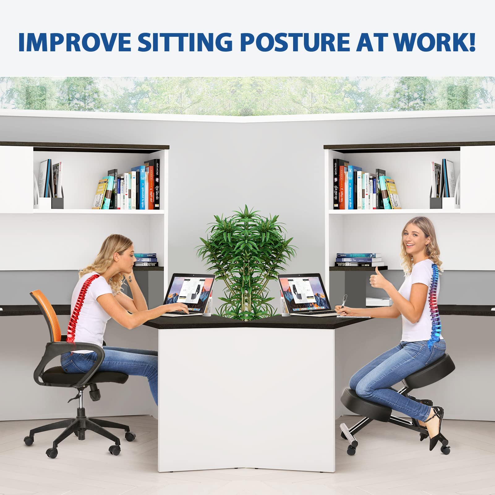 Ergonomischer Kniestuhl für Bü – Office Furniture For Home Bewertung und Preis