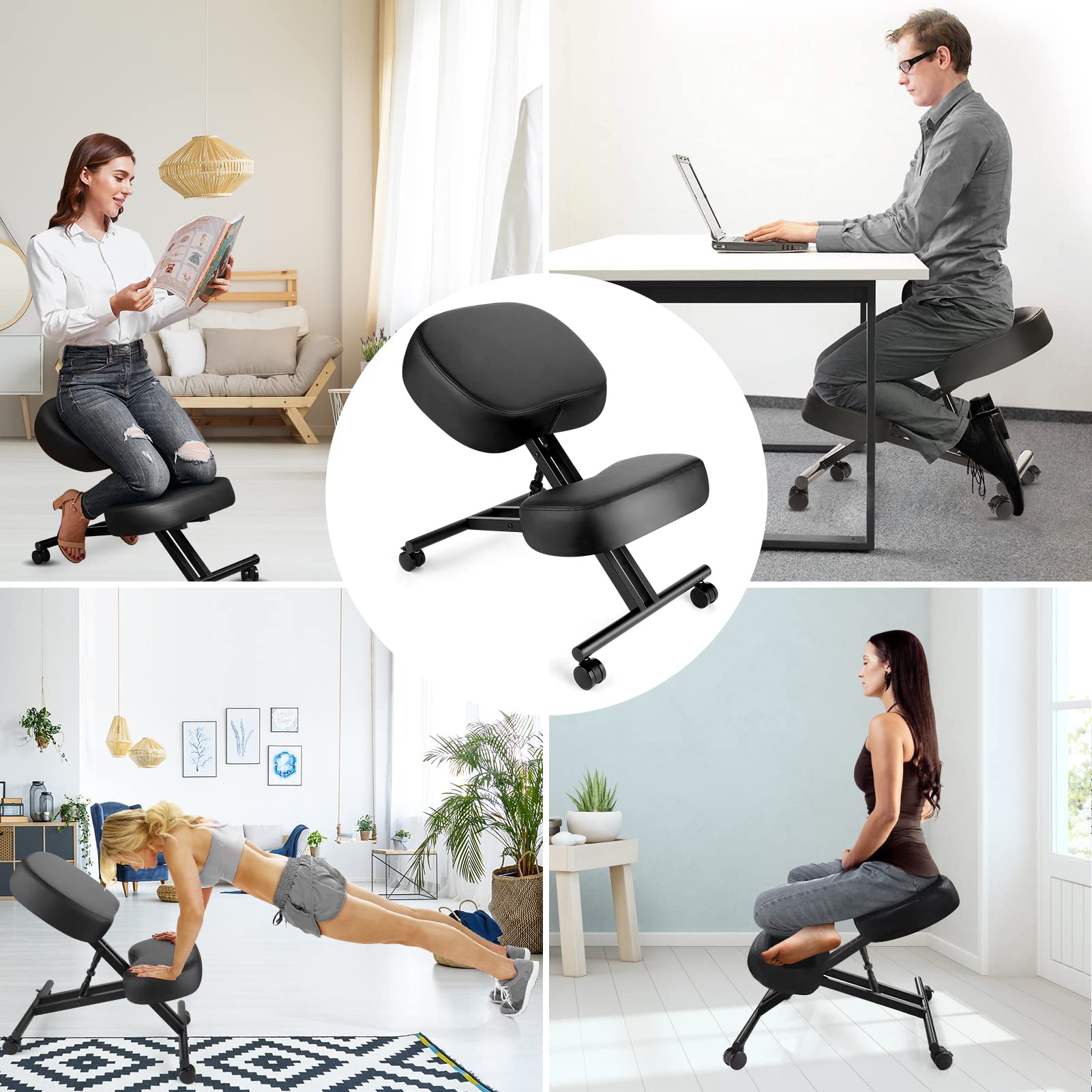 Ergonomischer Kniestuhl für Bü – Office Furniture For Home Bewertung und Preis