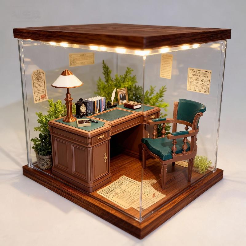 1:12 Maßstab Puppenhaus Mini V – Office Furniture Set Bewertung und Preis