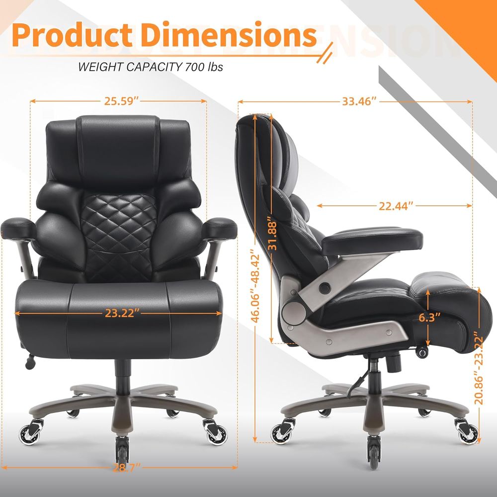 700lbs Big and Tall Bürostuhl  – Office Furniture Plus Bewertung und Preis