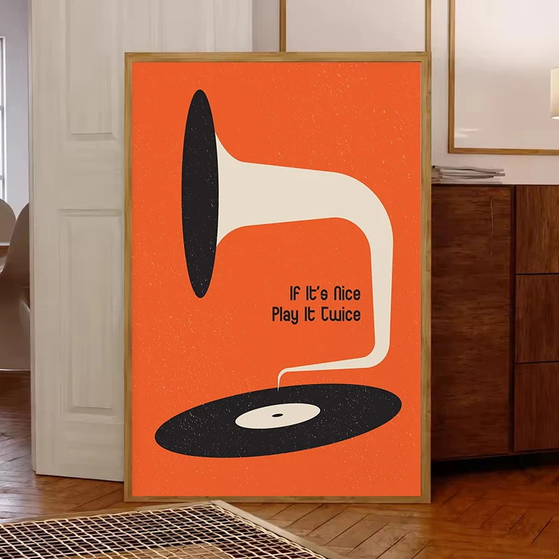 Mid-Century Vinyl-Schallplatte – Office Furniture For Home Bewertung und Preis
