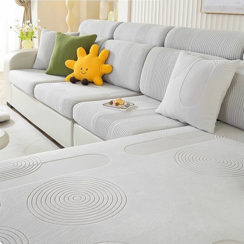 Elastischer Jacquard-Samt Sofa – Office Furniture Plus Bewertung und Preis