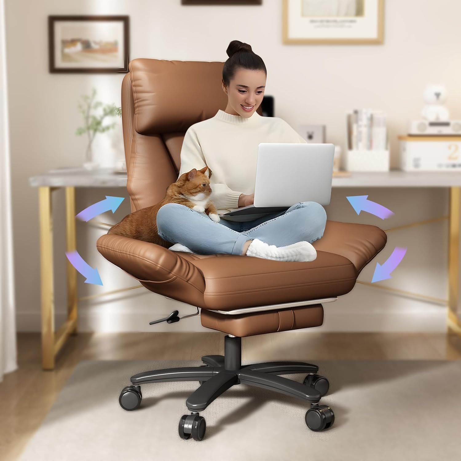 Kreuzbeiniger Bürostuhl mit Ha – Office Furniture Plus Bewertung und Preis