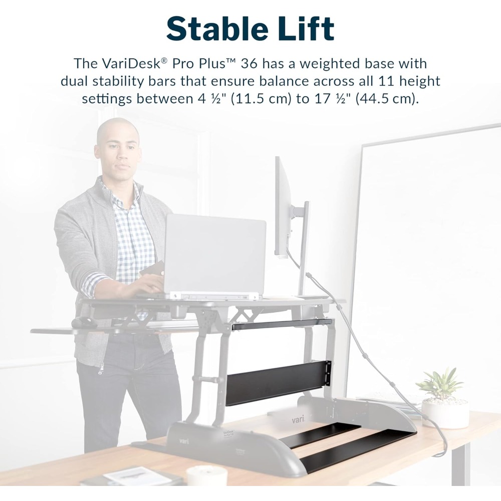 Desk Pro Plus 36, Standkonvert – Office Furniture Plus Bewertung und Preis