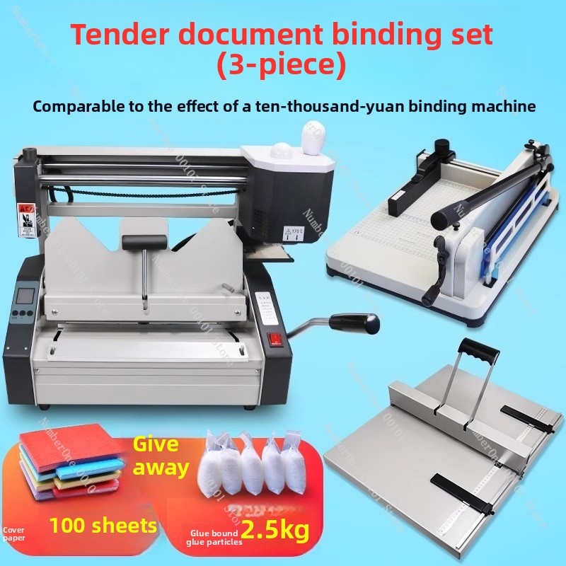 Manuelle Desktop-Klebebindemas – Office Furniture Tender Bewertung und Preis